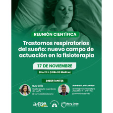 TRASTORNOS RESPIRATORIOS DEL SUEÑO: NUEVO CAMPO DE ACTUACIÓN EN LA FISIOTERAPIA